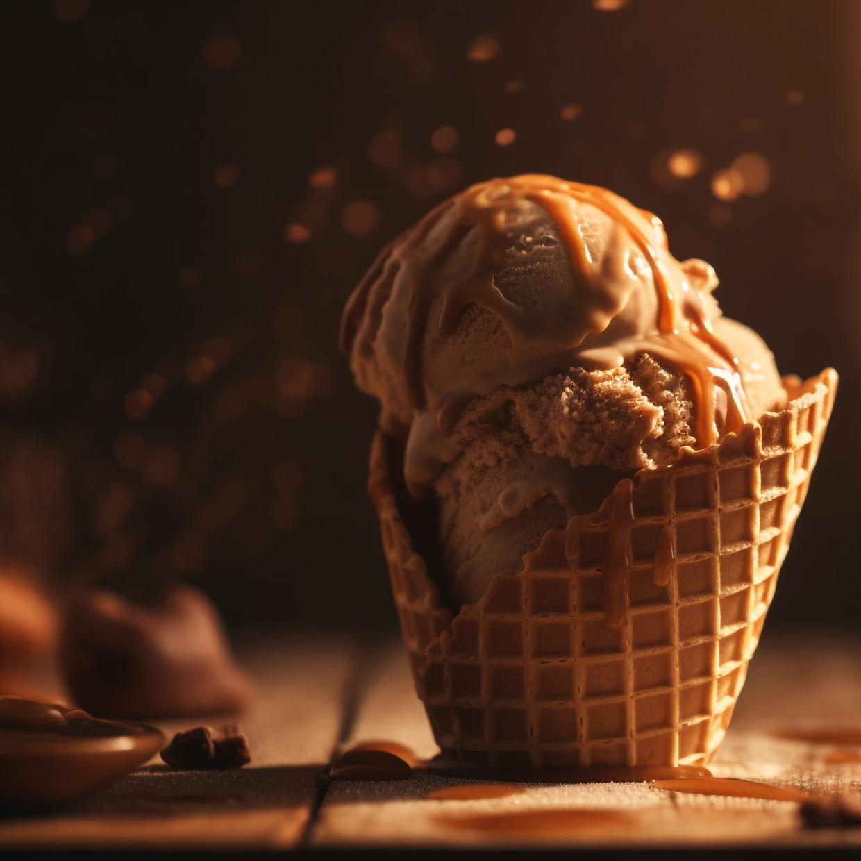 Chocolate Soft Serve Affogato